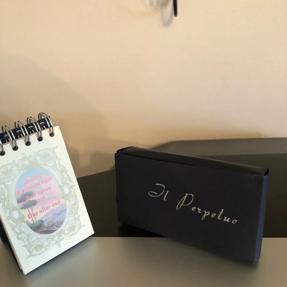 Italian Brand New Il Perpetuo Calendar In Box - “ Perpetual “